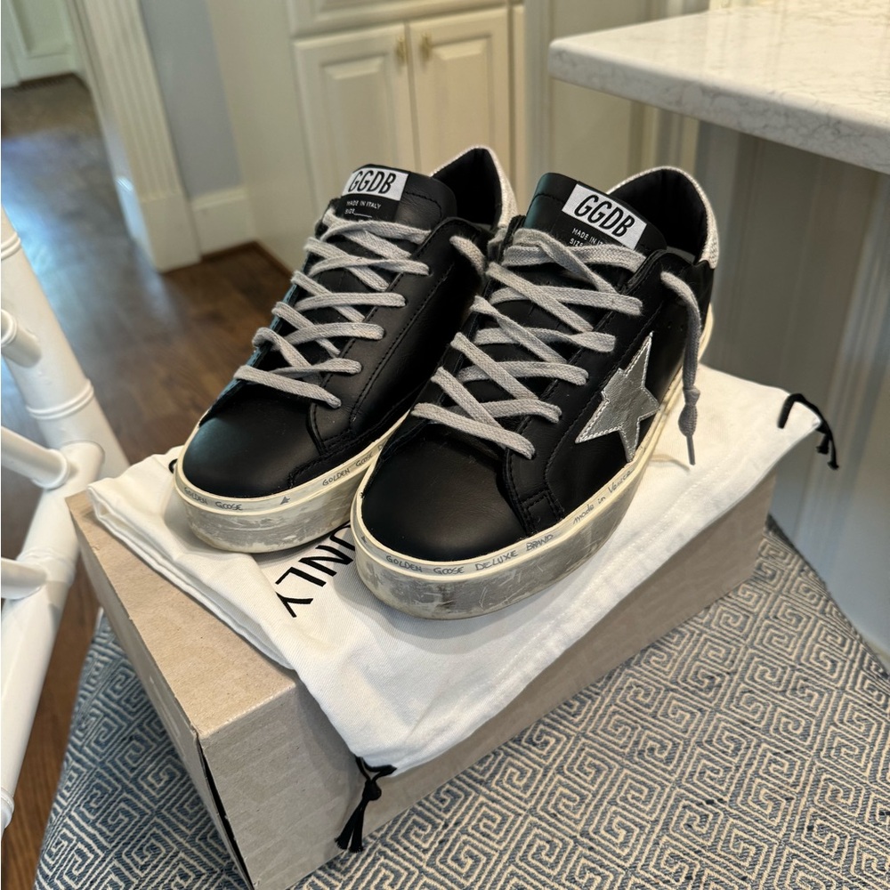 Golden Goose classic high stars, size 39